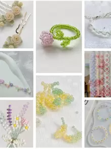 30g Creamy Candy Colored Glass Beads For Making Jewelry, Suitable For Men And Women, Diy Rings, Bracelets, Necklaces, And Everyday Wear