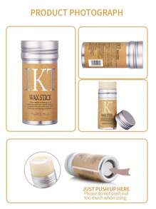 Multifunctional Frizz Fixing Hair Gel Stick For Flyaways - Solid Gel - White - View 5