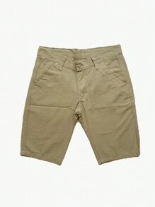 Men Shorts - Apricot - View 1