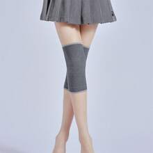 1 Pieza Manga Protectora Para Rodilla Y Pierna - Gris Oscuro - Ver 2