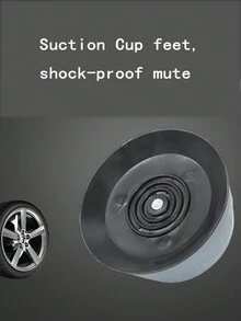 4pcs Washing Machine Anti-slip And Shock Absorption Rubber Mat, Wear Resistant And Durable - Grey - View 5