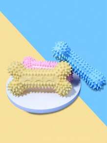 寵物狗訓練磨牙咬、耐咬荊棘咀嚼骨 - 彩色 - 查看 3