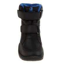 Boys Hook And Loop Snow' Boots. (Toddler/Little Kids). - 黑色/藍色 - 查看 5
