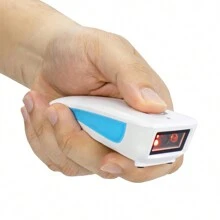 Netum C 系列升級版迷你無線條碼掃描器,3合1模式,攜帶便攜口袋小型1d 2d Qr碼閱讀器,適用於pos (白色) - 白色 - 查看 5