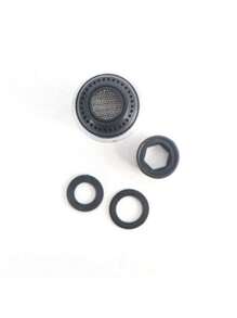 1pc Water Saving Tap Bubbler Filter Nozzle, Multiple Connector Quick Fitting Adapter For Home Faucet - Silver - View 5