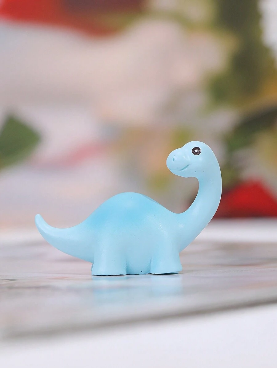 1隻可愛的藍色小恐龍玩具 - 藍色 - 查看 1