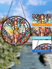 1 Pieza Colgante Decorativo Con Diseño De Elfo - Multicolor - Ver 6