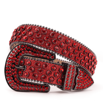 Western Crystal Studded Belt, Punk Fashionable Luxurious Western Cowboy Belt, Handcrafted With Shiny Sparkling Crystals And Metal Buckle, Suitable For S And Pants Halloween Casual, Business, Boyfriend Husband Father Dad Men Gift, Daily Wear, Fashion, Teen, Outdoor, Vacation, Athletic, Travel, Street, Boho, Vintage Fall, Autumn, Halloween Autumn-Winter Accessories,Suitable For Teens, Youth,Men,Casual, Outdoor, Athletic, Vacation, Graduation Gifts, Birthday, Daily Wear