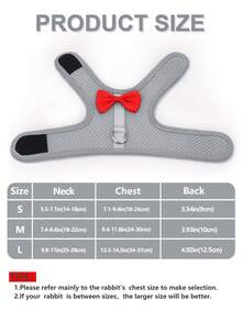 Gray Rabbit Chest & Back Carrier With Traction Rope Set - Grey - View 3