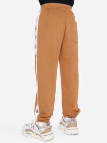 Annil Children's Clothing, Boys' Pants, Sanitary Pants, Casual Spring And Autumn Patchwork, Casual Elastic Loose Leggings