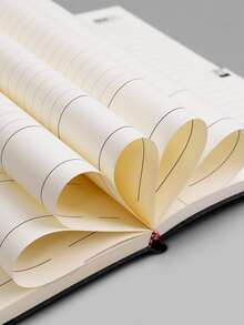 1 Pieza Cuaderno Resistente Al Agua Con Cubierta Suave De Color Khaki Que Contiene 360 Páginas Y Pegatinas - Caqui - Ver 5