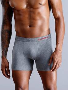 3 Piezas Boxers Para Hombres Cómodos Y Transpirables - Multicolor - Ver 4