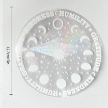 1入太陽晶球,彩色太陽晶球,光學彩虹棱鏡玻璃黏貼貼紙 - 彩色 - 查看 5