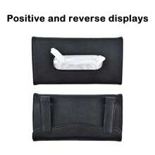 汽車紙巾盒,太陽擋風板椅背紙巾盒 1 個