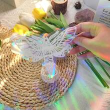 1pc Sun Catcher Optical Glass Rainbow Prism Sticker - Multicolor - View 5