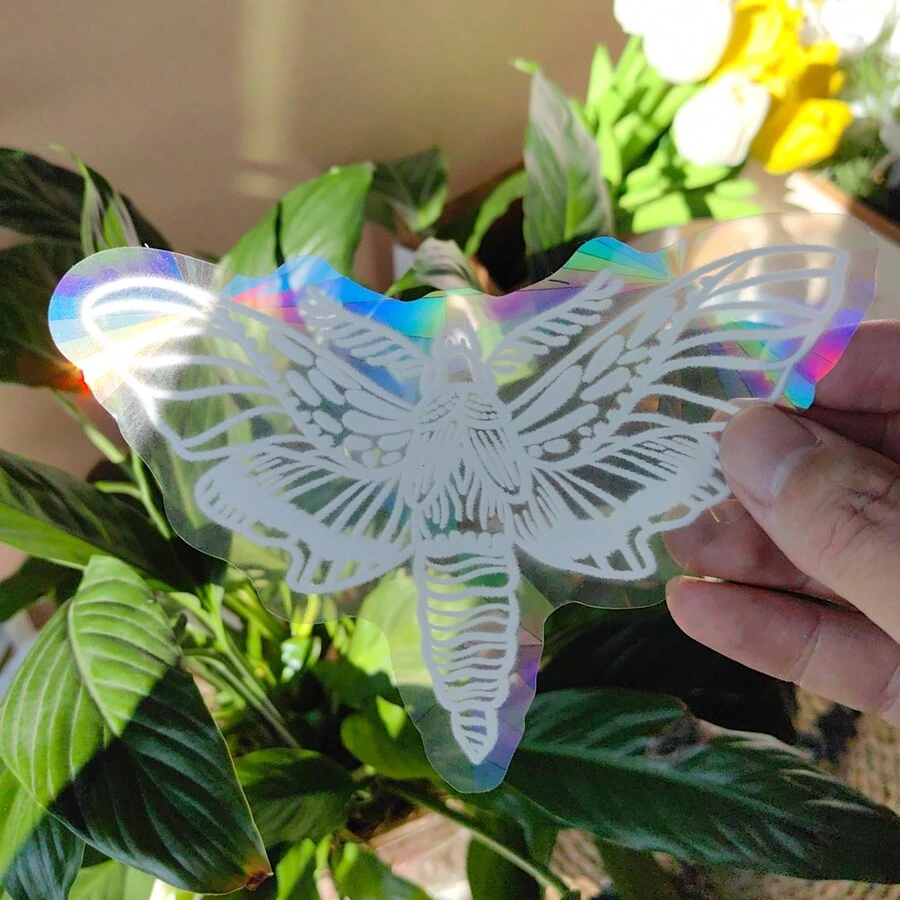 1pc Sun Catcher Optical Glass Rainbow Prism Sticker - Multicolor - View 1