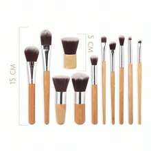 Bamboo Brush KIT And One Extra - Coffee Brown - View 5
