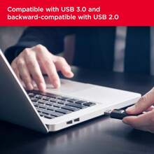 Sandisk Ultra Usb 3.0 隨身碟,1入組usb隨身碟 512gb 256gb 128gb 64gb 32gb 16gb,筆式隨身碟usb記憶體棒usb設備防水手機/電腦/平板電腦/筆記型電腦適用 - 杏色 - 查看 8