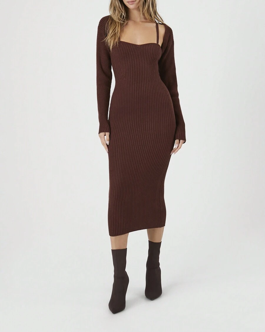 Ropa Dos piezas para Mujer - Marrón - Ver 1