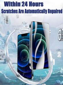 4 miếng phim Hydrogel bảo vệ toàn diện tương thích với iPhone 11 12 13 14 15 16 Pro Max Mini bảo vệ màn hình tương thích với iPhone16 15 14 8 7 Plus 6 5s SE không phải kính - Trong sáng - Xem 9