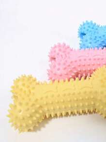 寵物狗訓練磨牙咬、耐咬荊棘咀嚼骨 - 彩色 - 查看 5