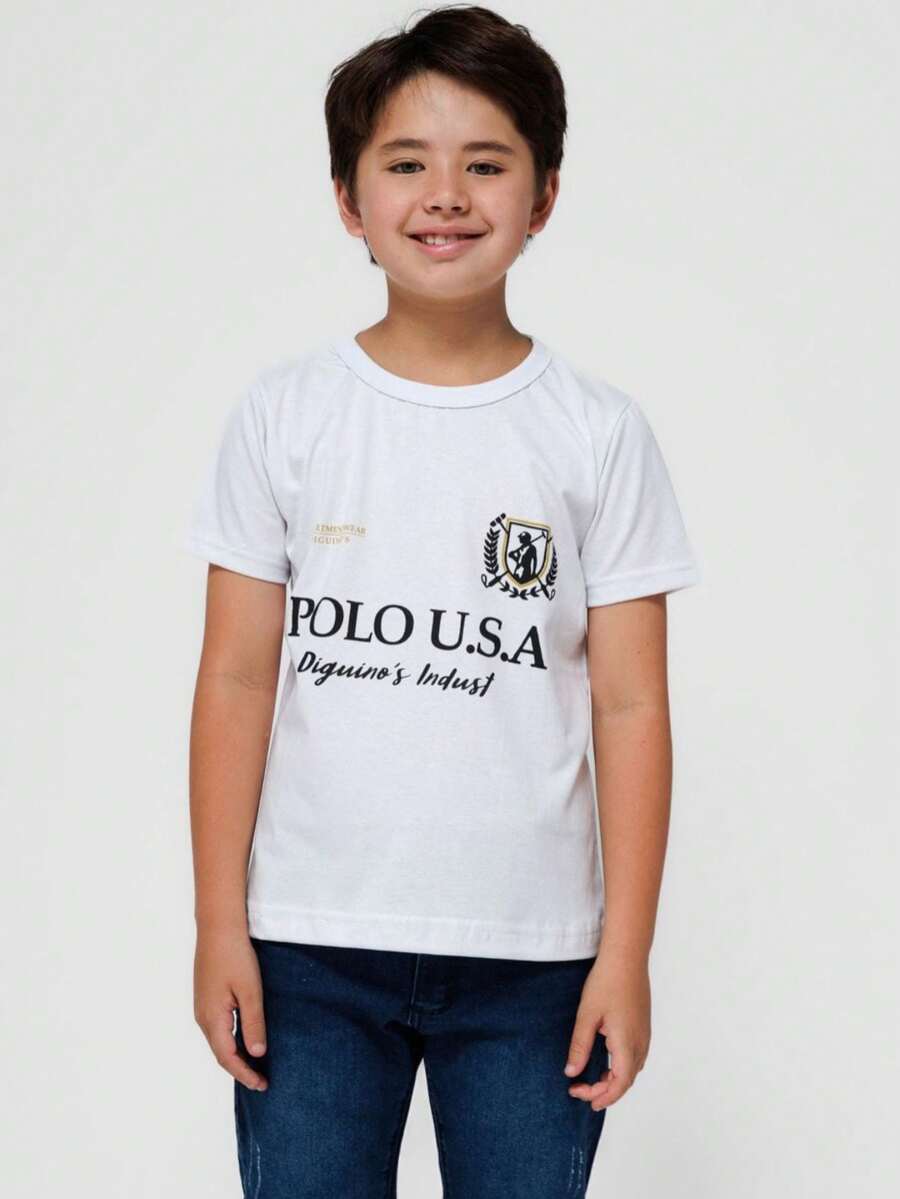 Young Boys T-Shirts - 白色 - 查看 1