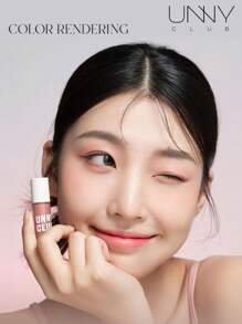 unny club 霧面滑順液體眼影,持久明亮微光眼影,輕盈柔滑,眼影腮紅輪廓多合一彩妝 - M01月下薔薇 - 查看 4