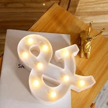 1PC 21,8 cm Dimensiune Literă Lumină LED Surpriză La mulți ani Propunere de mărturisire Decorare Rechizite creative Recuzită pentru scenă Cadou de decorare