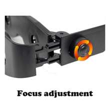 3-6倍放大夜視釣魚眼鏡,戶外便攜式釣魚工具 - 黑色 - 查看 8