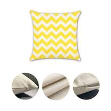 Set of 4 Throw Pillow Covers Fashion geometric stripes Decorative Throw Pillow Cases Sofa Cushion Covers Outdoor Cushion for Sofa Couch Bed Chair - 1 - View 3