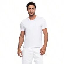 Men T-Shirts & Tanks - trắng - Xem 3