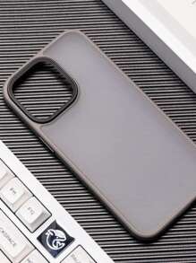 简易磨砂硬质亚克力保护壳适用于 17 Pro Max/17 Pro/17 Air/17/16/16 Pro Max/16 Plus/16 Pro/16E/15/15 Pro Max/15 Pro/15 Plus/11/12/13/14 Pro Max/XS/XR/11 Pro/11 Pro Max/12 Pro/12 Pro Max/13 Pro/13 Pro Max/14 Pro/14 Pro Max，加厚设计 - 灰色 - 查看 10