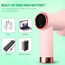 電動按摩器機器體內脂肪按摩器美容儀腹部按摩器打肌肉放鬆設備 - 白色 - 查看 8
