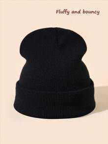 1 件 - 2 件男女通用针织帽，适合日常户外穿着，温暖轻便，节日和新年礼物