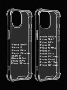 Ốp lưng chống rơi trong suốt Tương thích với iPhone Tương thích với iPhone 11,IPhone 13,IPhone 14 Pro Max - Trong sáng - Xem 4