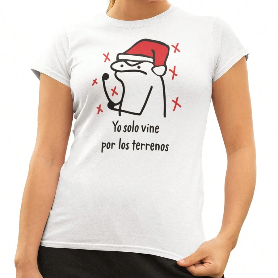 Flork T-Shirt I Just Came Through The Grounds Funny Meme Christmas Holidays Lady