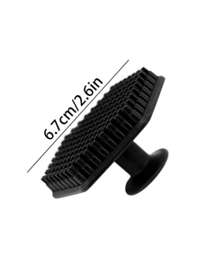 1pc Portable Silicone Facial Cleansing Brush & Exfoliating Brush & Beard Brush & Massage Tool For Men, Deep Cleaning,Bag,Organizer,Storage,Hair Clips