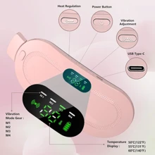 Menstrual Heating Pad, Cycle Heating Pad For Cramps, Hot Massage Stomach Heating Pad For Ladies And Girls To Relieve Pain
