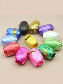 1入組、10m/393英寸黃色氣球帶,派對、婚禮帶子,生日派對彩帶,氣球配件、裝飾帶