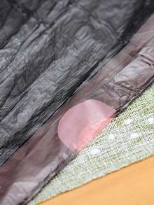 2 Rolls Of Drawstring Garbage Bags For Kitchen, Large & Thick Heavy Duty Trash Bags For Home, With Handles & Different Colors - Black - View 9