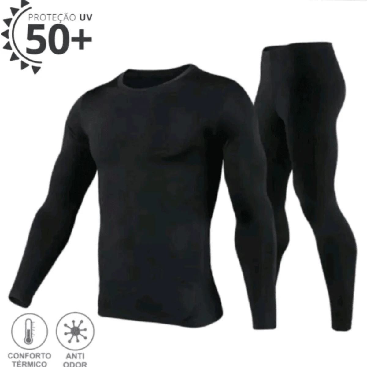 Men Thermal Underwear Sets - 藏蓝色 - 查看 1