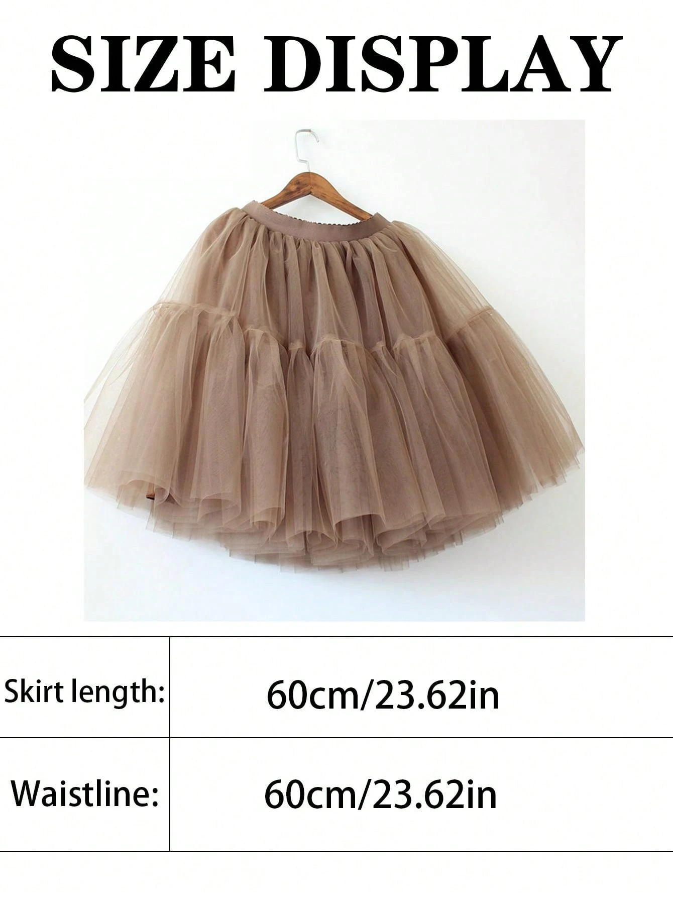 Falda De Tul Años 50-60 Tipo Dirndl Rosa Nueva Con Etiquetas - Tallas S,M,L,XL