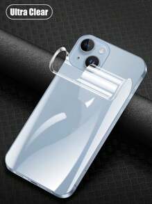 Mica Trasera Para iiPhone Protección Trasera Hidrogel Transparente - transparente - Ver 1