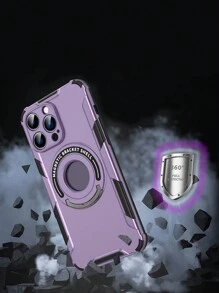 1 Miếng Mới Hấp thụ từ tính Đứng Ốp lưng & bao da điện thoại Tương thích với Promax - Màu tím - Xem 2