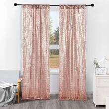 1 件 4 英尺x8 英尺閃光背景窗簾,非常適合節日、婚禮、生日派對背景裝飾窗簾攝影