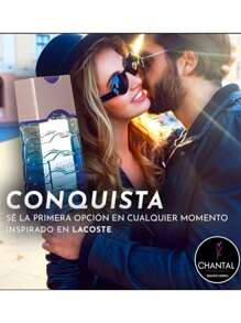 Perfume Chantal Conquista para hombre Inspiración autentica Fragancia LCS - Azul - Ver 1