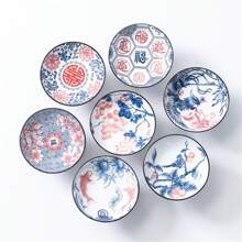 Chinese Style Pastry Plate Large Size Porcelain Cake Plate With Stand, Minimalist Dessert Plate With High Foot - Baifu - View 1