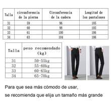 Pantalones Cómodos Elásticos Detraje Casuales Para Hombre Moda - Negro - Ver 4