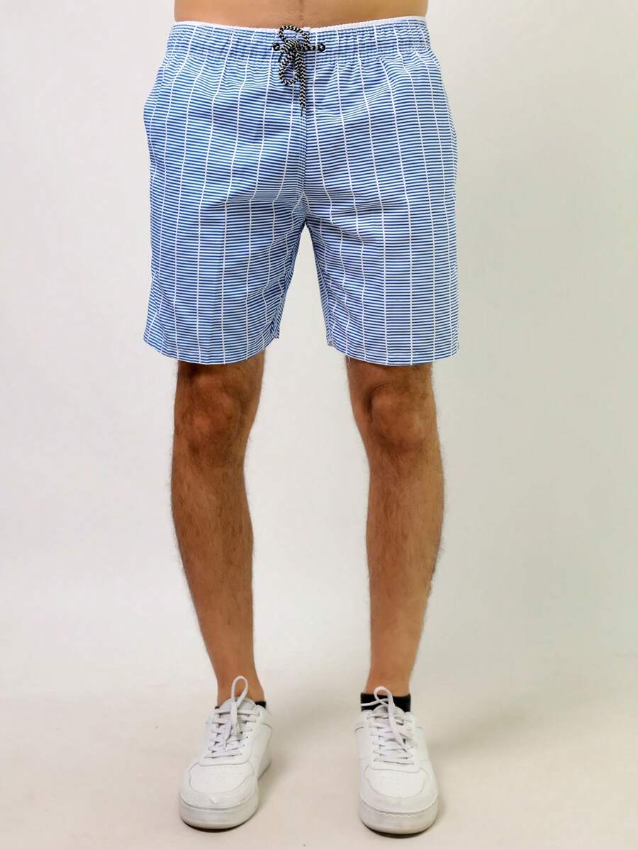Men Shorts - Màu xanh hải quân - Xem 1