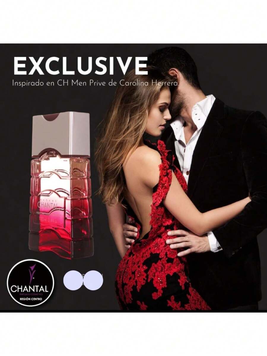 Perfume Chantal Exclusive Inspiración Autentica Fragancia Exclusive - Rojo - Ver 1